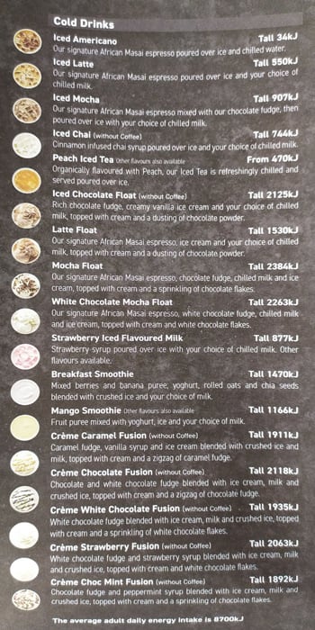 Menu At Zarraffa s Coffee Cafe Redcliffe menu-at-zarraffa-s-coffee-cafe-redcliffe