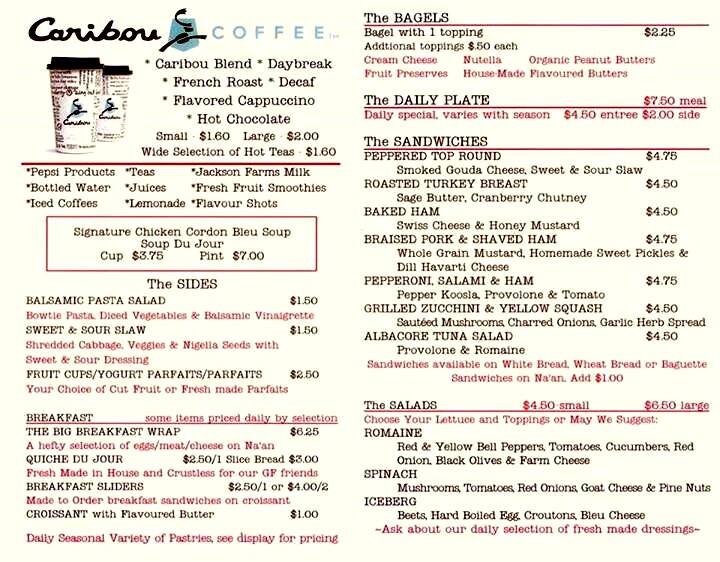 Menu at Cafe' 45 Flavour Emporium, Uniontown