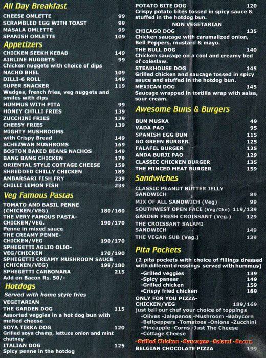 The Vanilla Bean Co. Menu, Menu for The Vanilla Bean Co., Satyaniketan, New Delhi Zomato