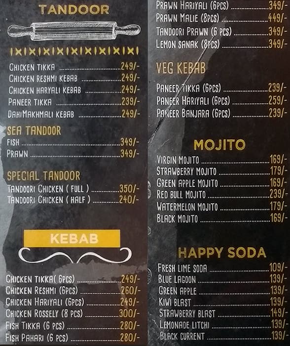 big boss cafe kolkata menu