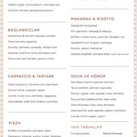 Cecconi S Menu Menu For Cecconi S Asmalimescit Istanbul