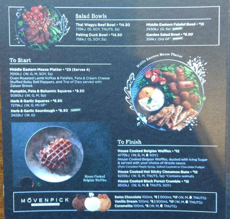 Crust Pizza menu
