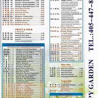 26+ Happy garden chinese restaurant menu ideas