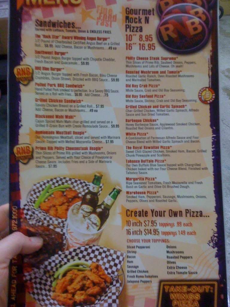 Coliseum Entertainment Mgplx menu