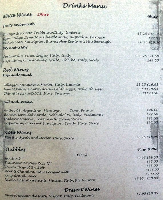 Menu at Square Mile Kitchen & Lounge Hotel Indigo London, London
