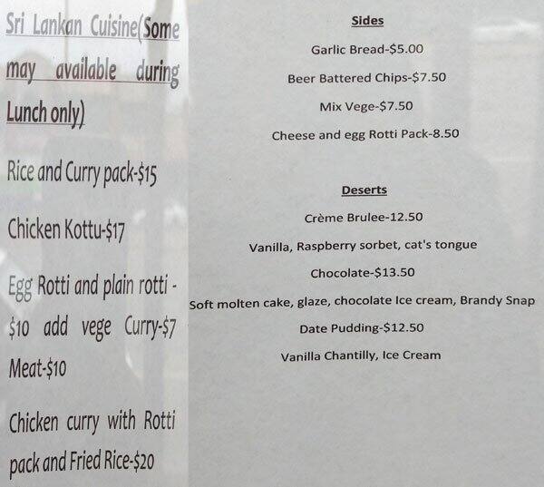 Menu At La Atrium Cafe Cranbourne wedding-catered-event-menus-catering-by-the-family
