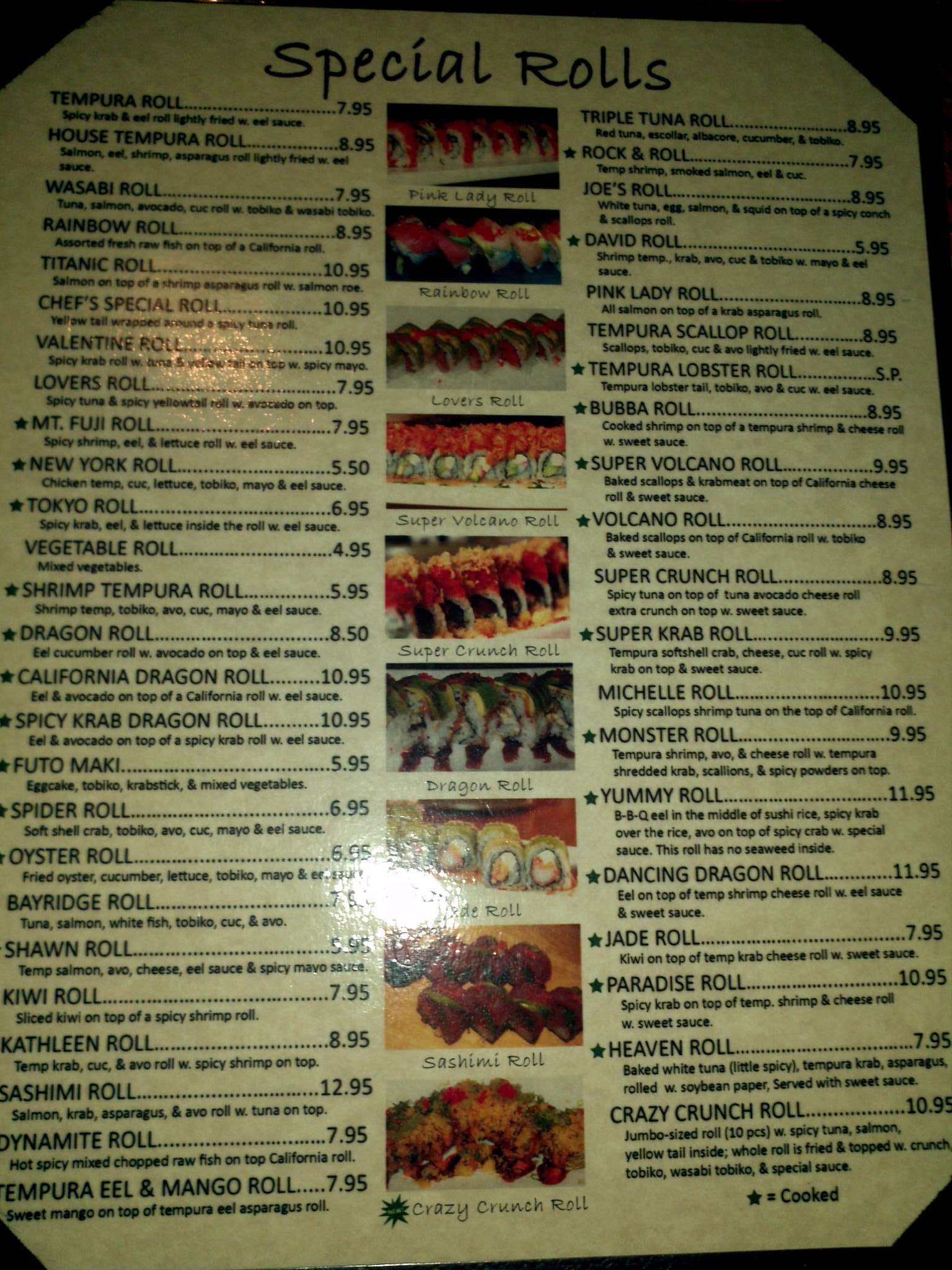 Menu at bayridge sushi restaurant longwood 400 savage ct