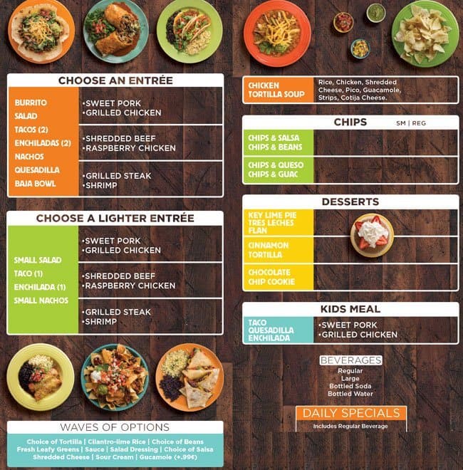 Costa Vida Menu, Menu for Costa Vida, Northeast, Tucson - Urbanspoon/Zomato