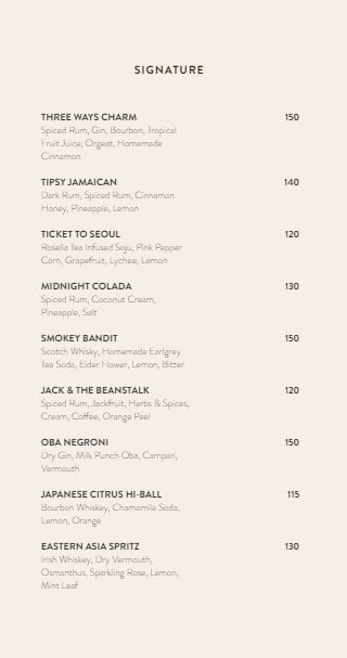 Si Jin Steakhouse Menu Menu For Si Jin Steakhouse Kerobokan Kelod Bali