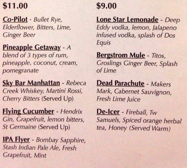 Fara Cafe menu