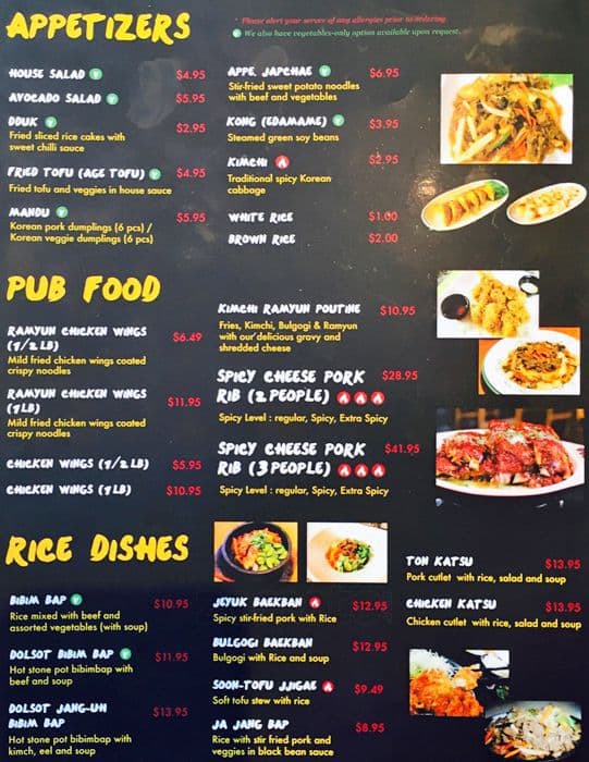 Mo'Ramyun Menu, Menu for Mo'Ramyun, Rosedale, Toronto - Urbanspoon/Zomato