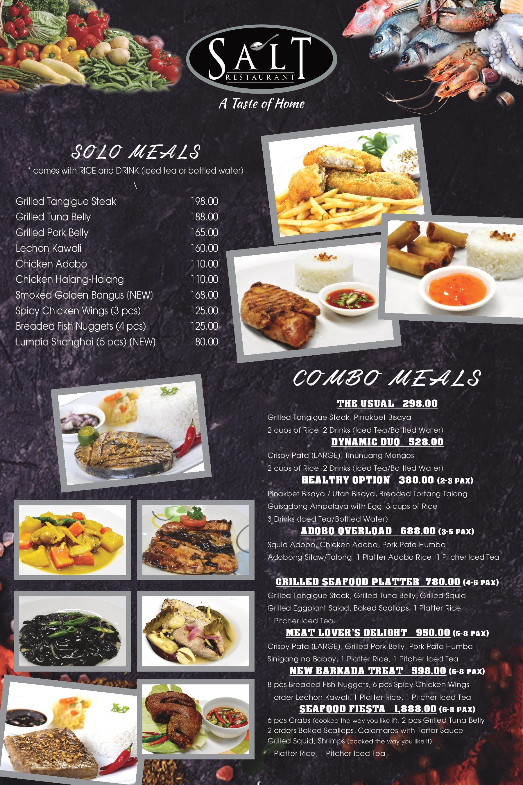 Restaurant Menu