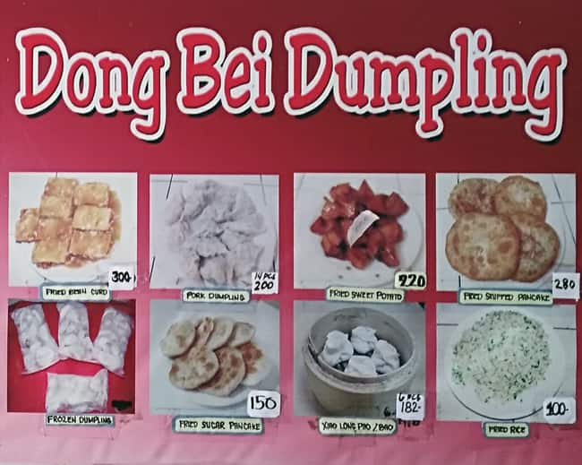 Dong Bei Dumpling Menu Menu For Dong Bei Dumpling Binondo Manila Zomato Philippines