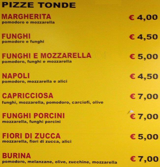 Menu di Mauro And Co. Roma 