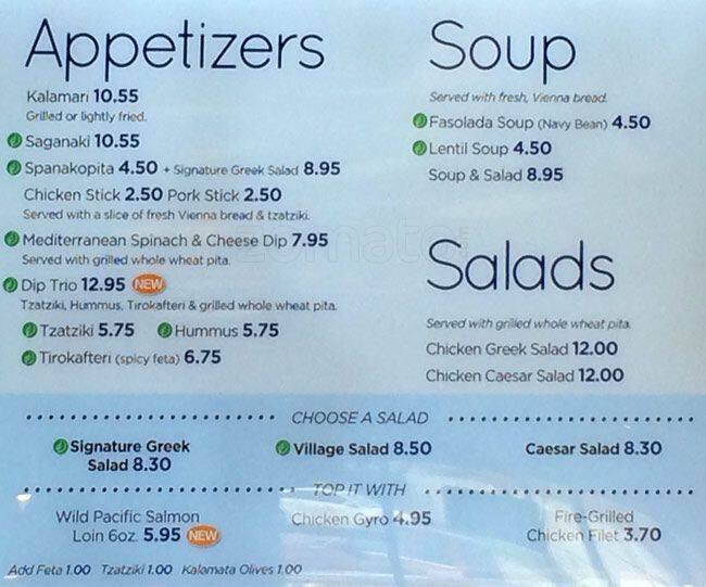 Mr. Greek Express Menu, Menu for Mr. Greek Express, Scarborough, GTA