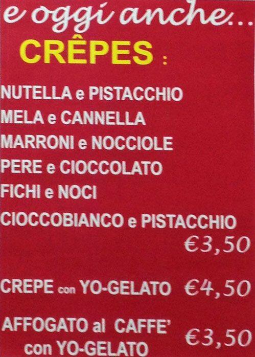 Menu di Yo! 
