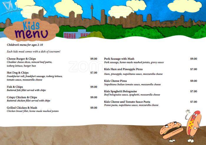 The Vu menu