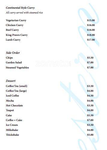 The Vu menu