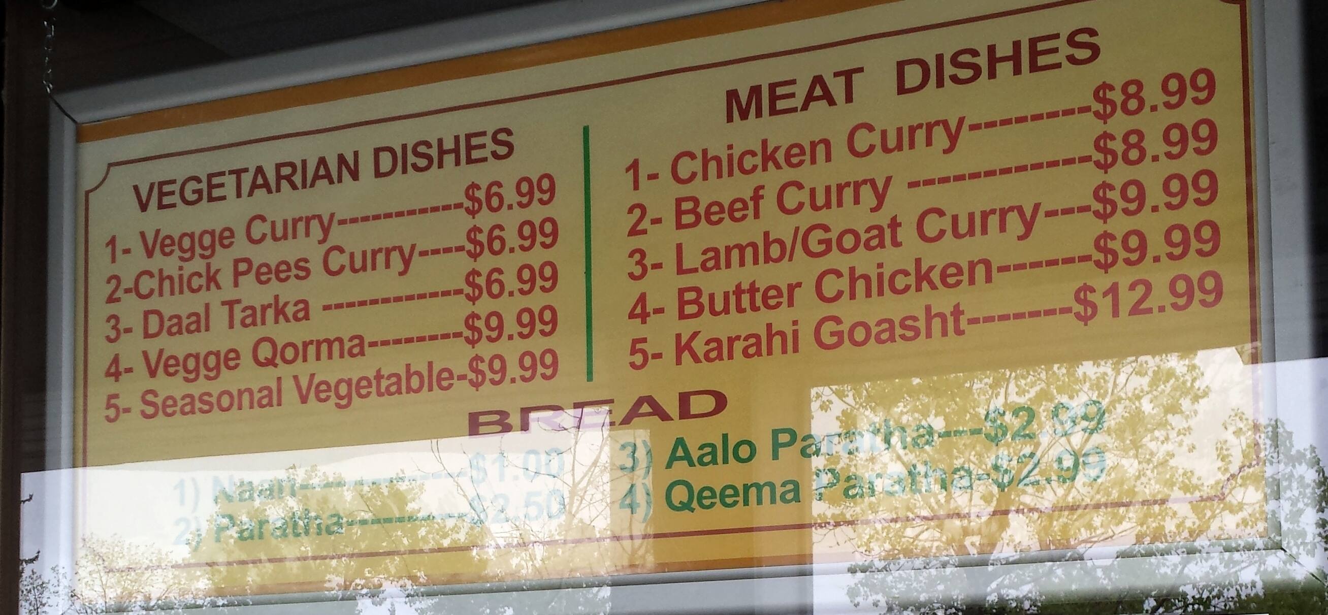 Samosa Garden Express Menu, Menu for Samosa Garden Express, Rundle