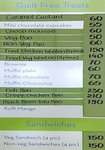 PikNiks menu