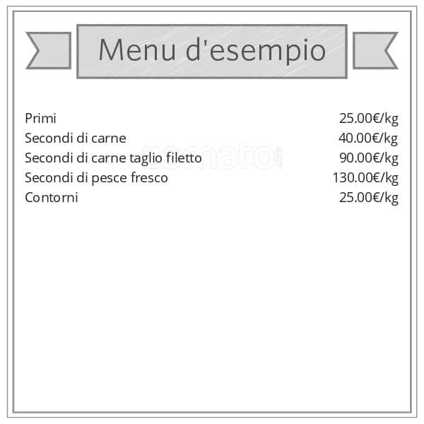 Menu di Alberti 