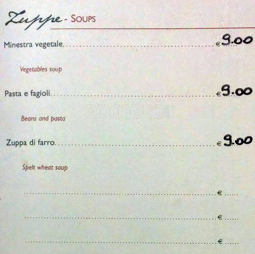 Menu di American Wine Bar 