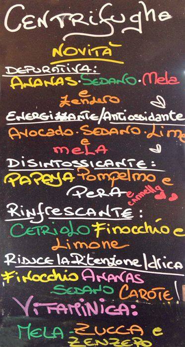 Menu di Il Gelato di Claudio Torcè 