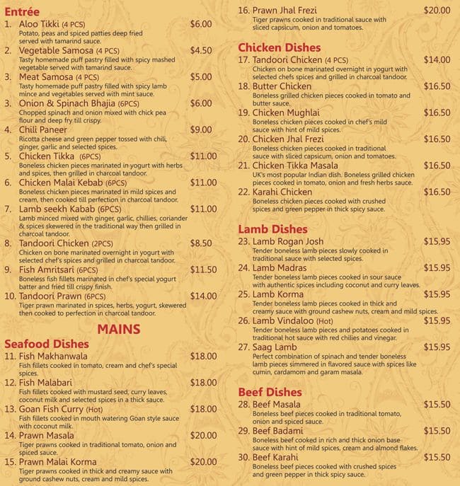 Rasoi Indian Restaurant Menu Menu For Rasoi Indian Restaurant Osborne   91fa64fc40c329c79ab0b95b7975cb80 