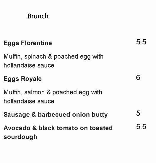 Menu at Spread Eagle pub & bar, London, 141 Albert Street