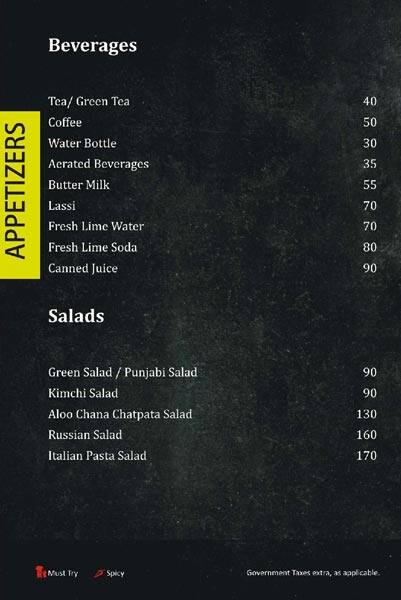 Horn Ok Please menu