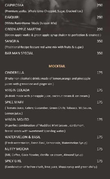 Horn Ok Please menu