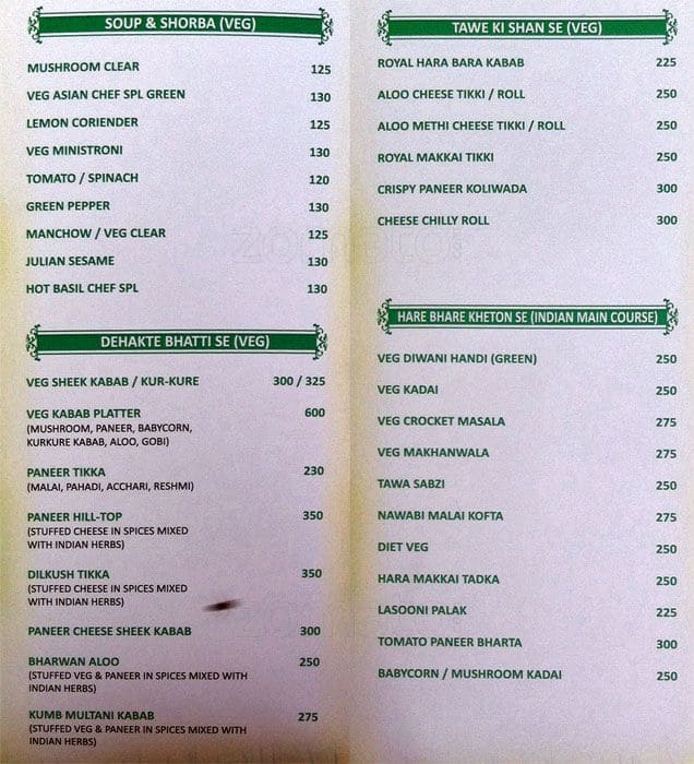 Green Village Menu, Menu for Green Village, Malad West, Mumbai Zomato