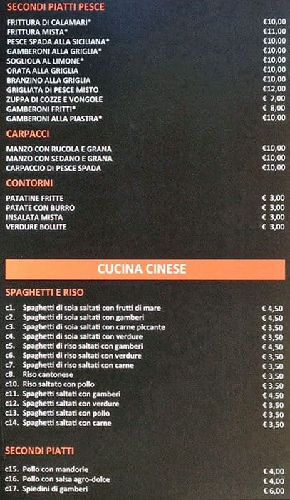 Menu di Ristorante Kobe Sushi 