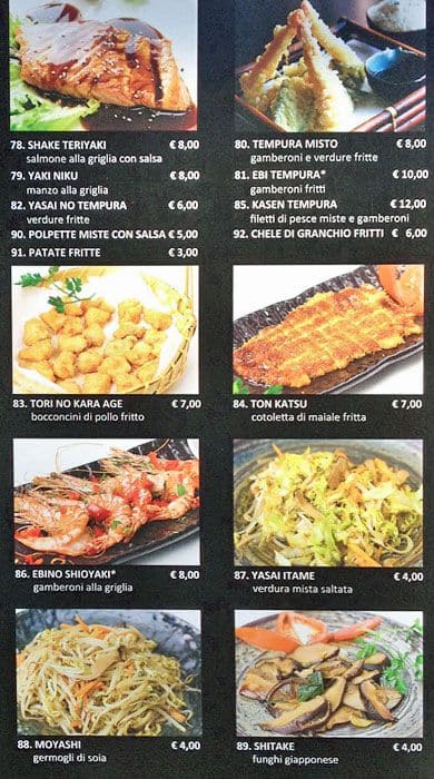 Menu di Ristorante Kobe Sushi 