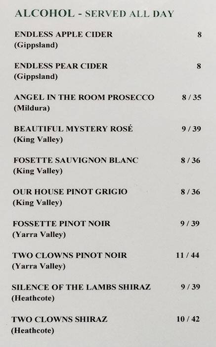 Stepping Stone Menu Menu For Stepping Stone Newport Melbourne