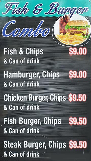 Menu at Lillybrook Seafood restaurant, Kallangur