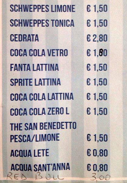Menu di 466 Cafè 