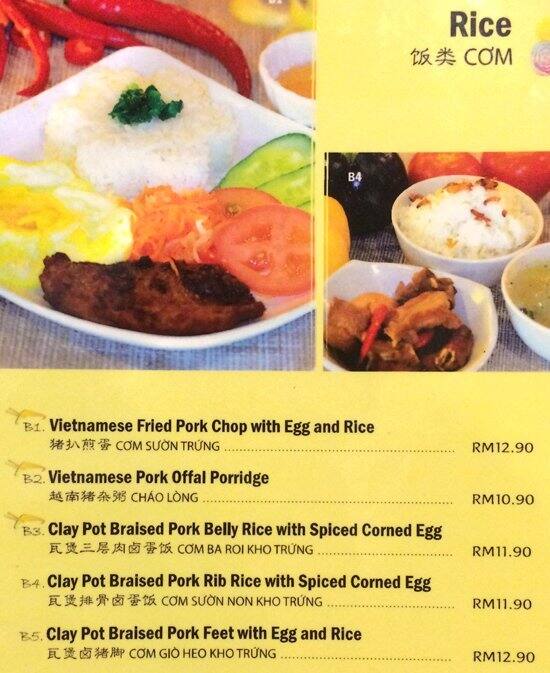 Bun Bo Kitchen Menu Menu For Bun Bo Kitchen Taman Usahawan