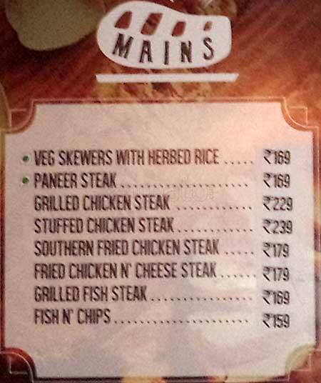 Square Ruth Menu at Square Ruth, Bengaluru, Phoenix Market City