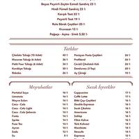 divan pastaneleri menu divan pastaneleri kizilay ankara icin menu