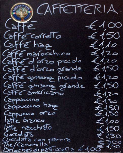 Menu di Marulli Cafe 
