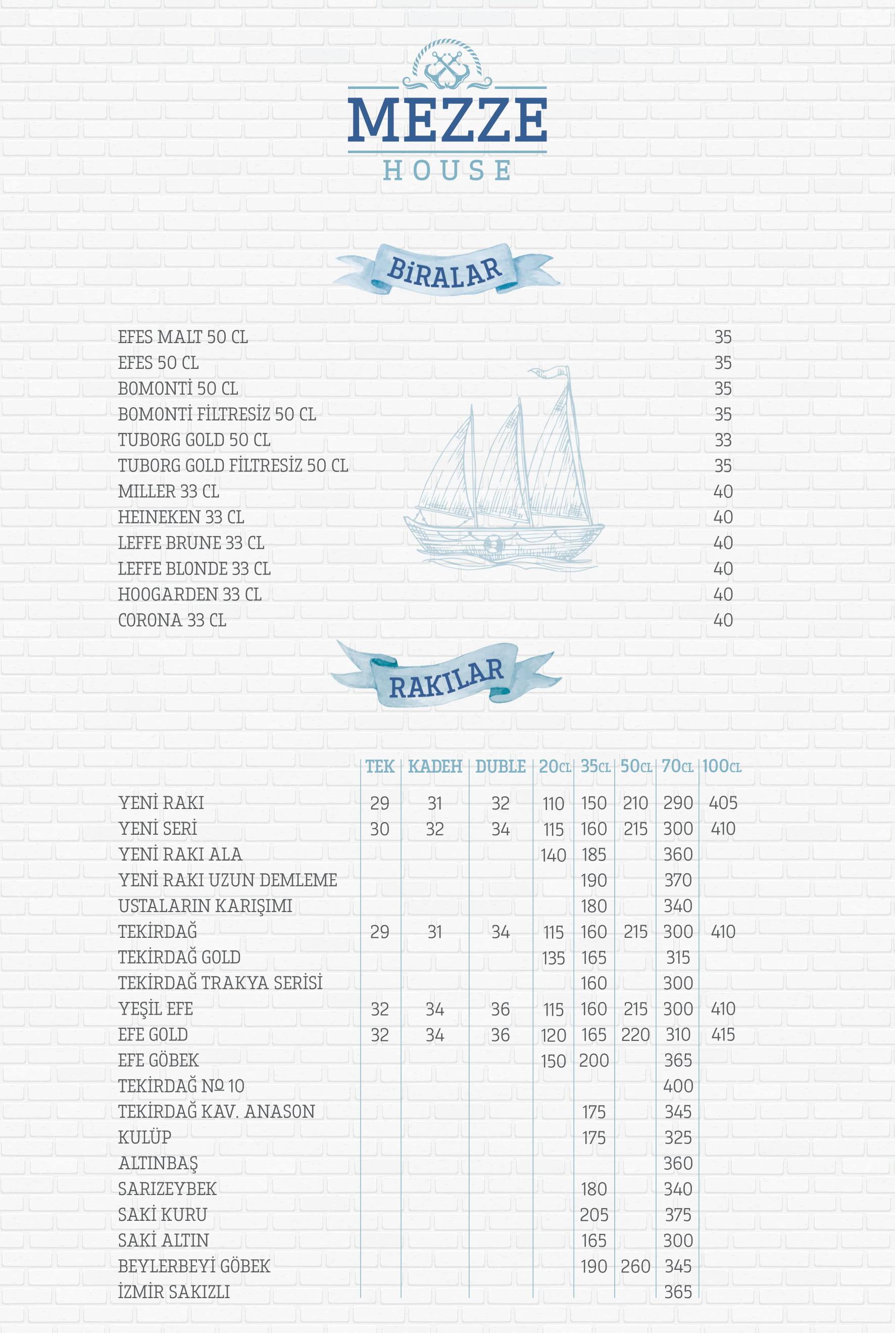 mezze house menu menu for mezze house fenerbahce istanbul