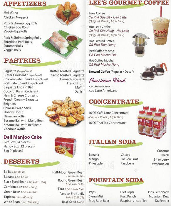 Lee S Sandwiches Menu Menu For Lee S Sandwiches Alief Houston