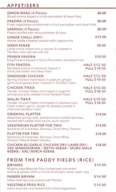 Punjabi Kitchen Menu Menu For Punjabi Kitchen Manukau Auckland   Be274655f11856d4a83f199a4b1495b5 