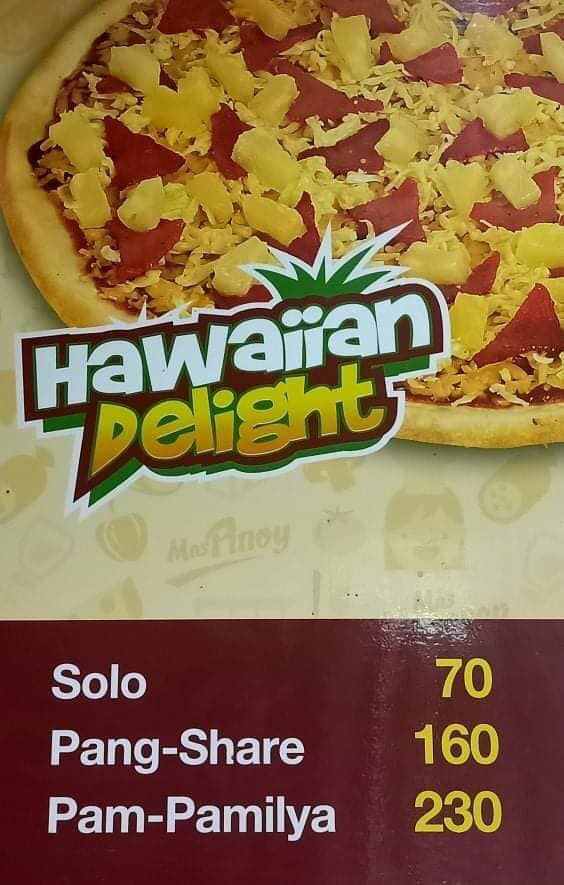 Carta de 3M Pizza, Cainta