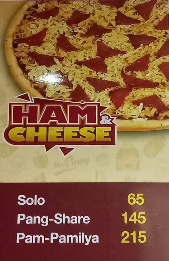 Carta de 3M Pizza, Cainta