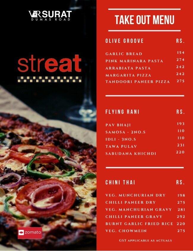 StrEat menu