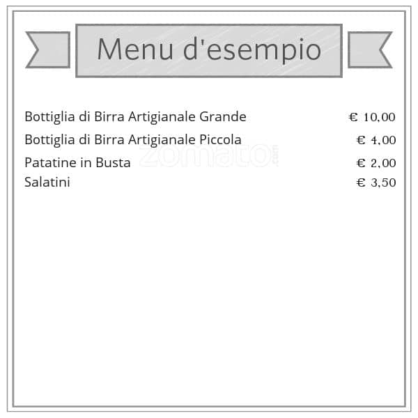 Menu di Malto Matto 