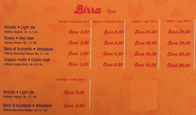 Menu di Johnny Gallo 