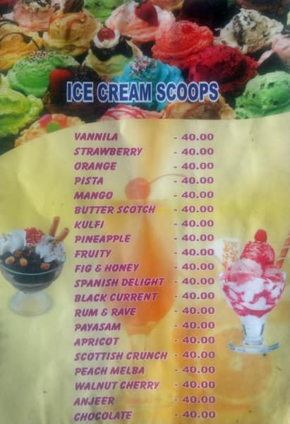 Priya Juice And Cakes menu